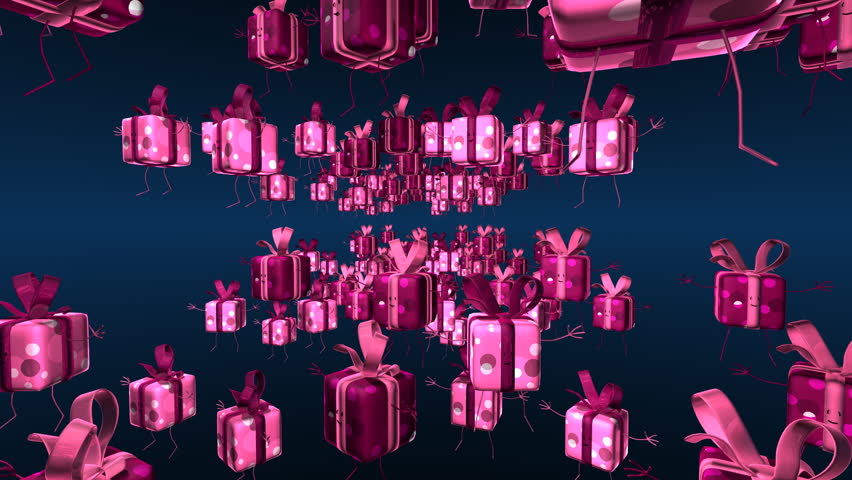 Gifts flying