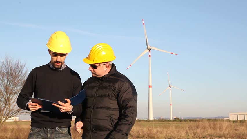 Ok Sign for Wind Power Generation