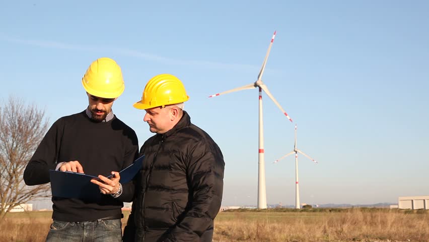Ok Sign for Wind Power Generation