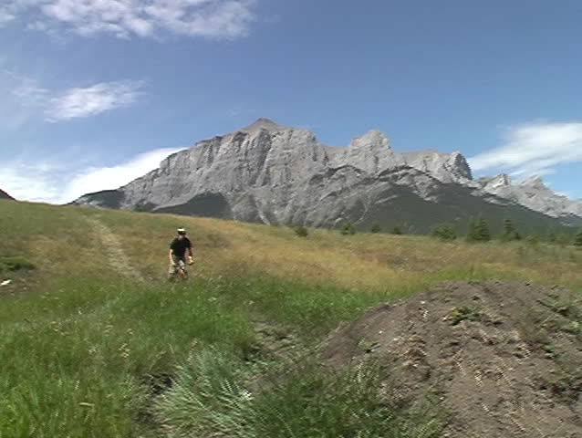 Mountain Bike Crash on Jump