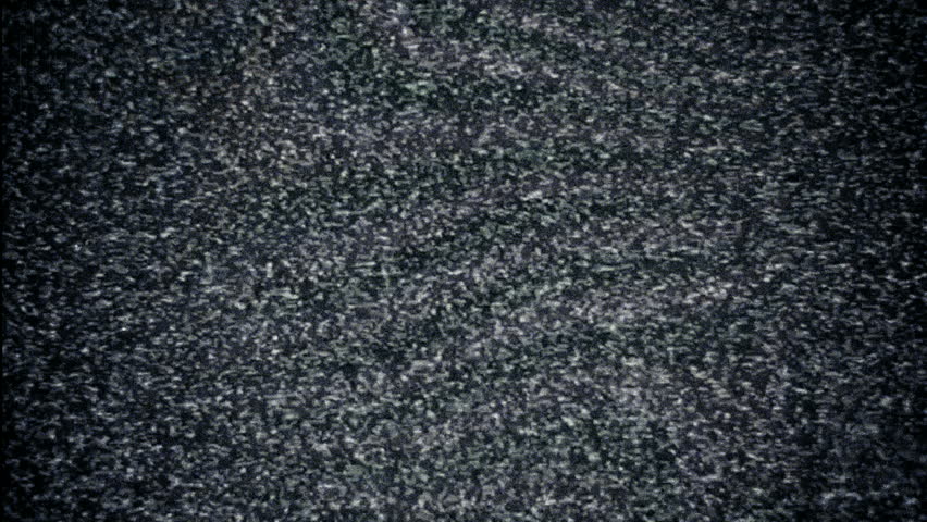 Static noise from a TV that turns off after a while. Mix between real footage and digital video + moire to make it more realistic. Vintage TV version with vignette.