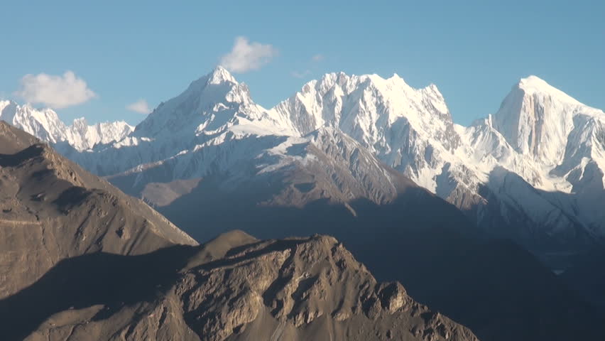 Majestic mountain landscape in Northern Pakistan