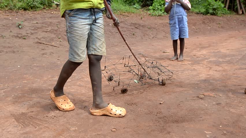African children playing 