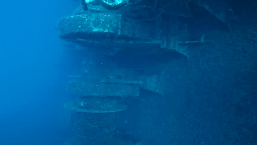 Exploring Zenobia shipwreck, Cyprus