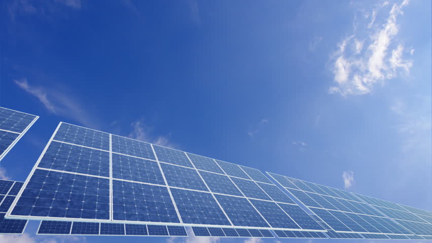 Solar Panels. Silicon Photovoltaic Cell.