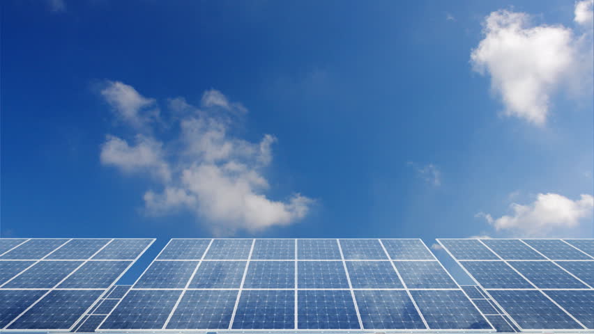 Solar Panels. Silicon Photovoltaic Cell.