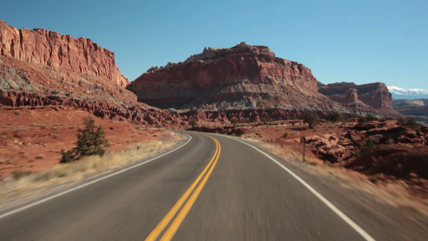 Open road POV