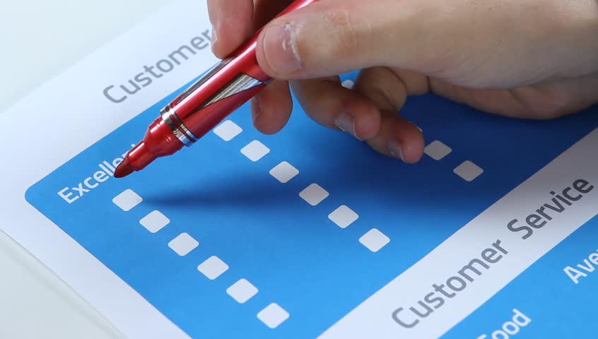 Customer support rating   