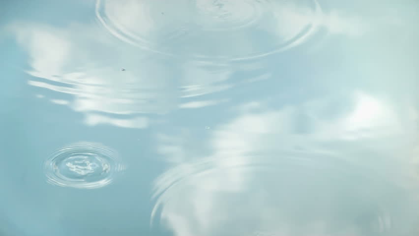 Ripples in the water