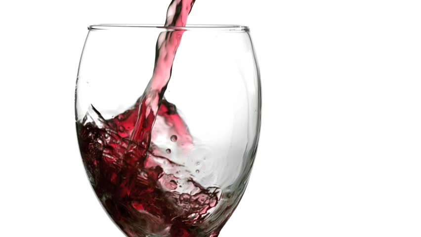 Still wine splash filmed at 1,000 frame per second