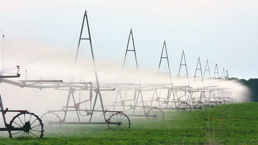 automatic irrigation of agriculture field
