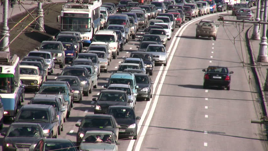 cars on road