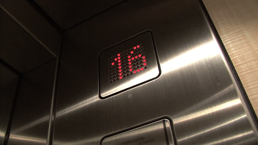 Heavy Elevator Ride filmed on FullHD