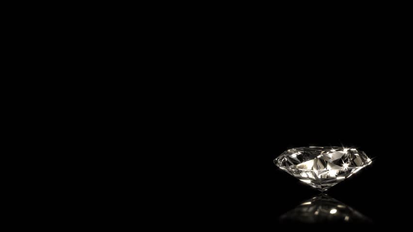 Glamorous Diamond With Magic Sparks