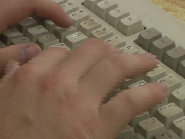 Typing on a Keyboard