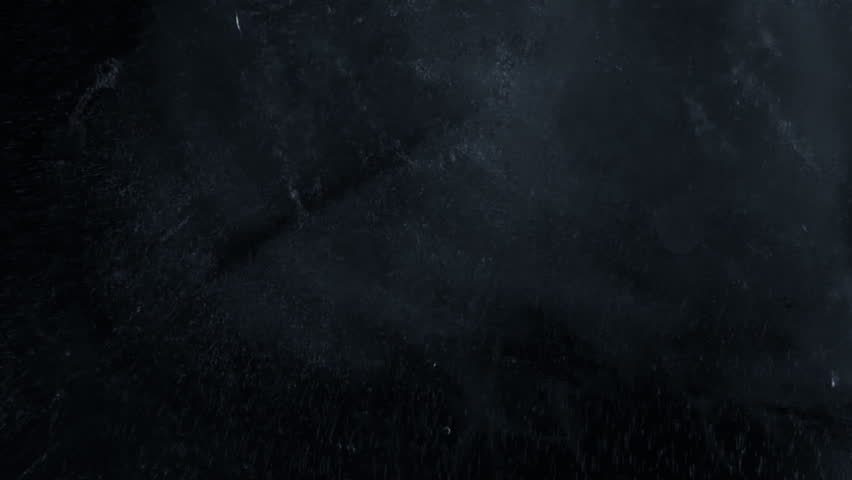 close-up of cracking ice
