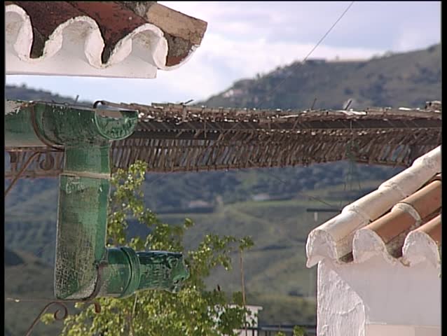 Detail of house in Andalusia village.