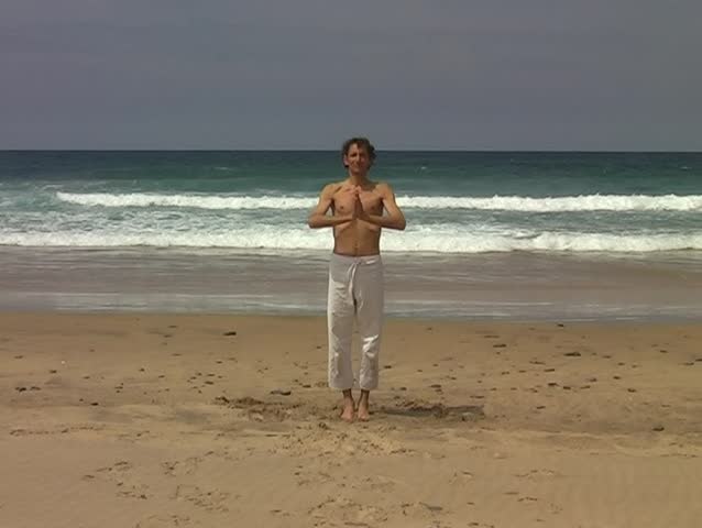 Sun-greeting Yoga Exercise