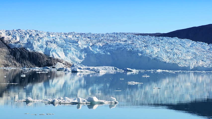 Melting Arctic Ice Floes