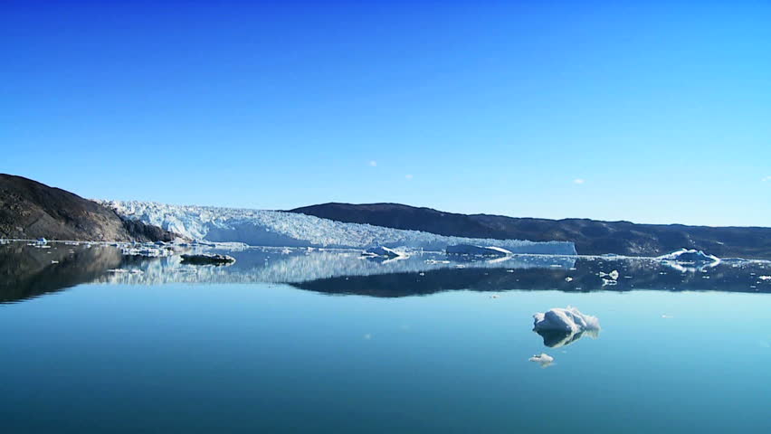 Melting Arctic Ice Floes