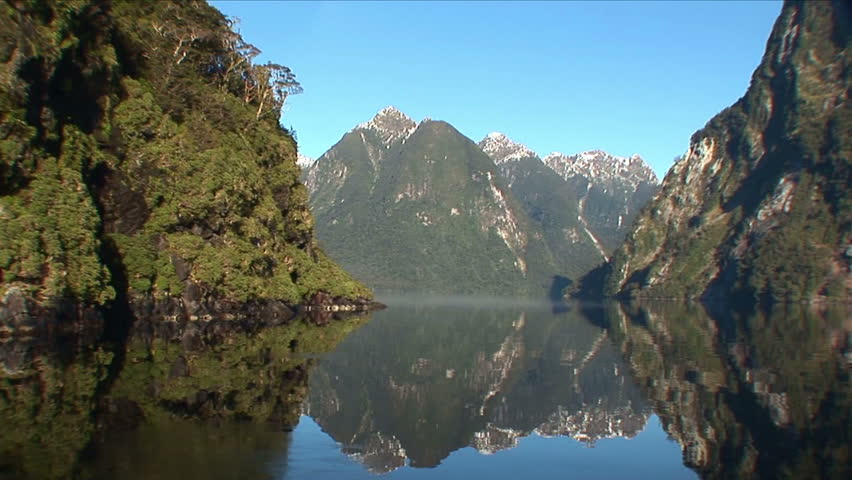 Doubtful Sound in New Zealand