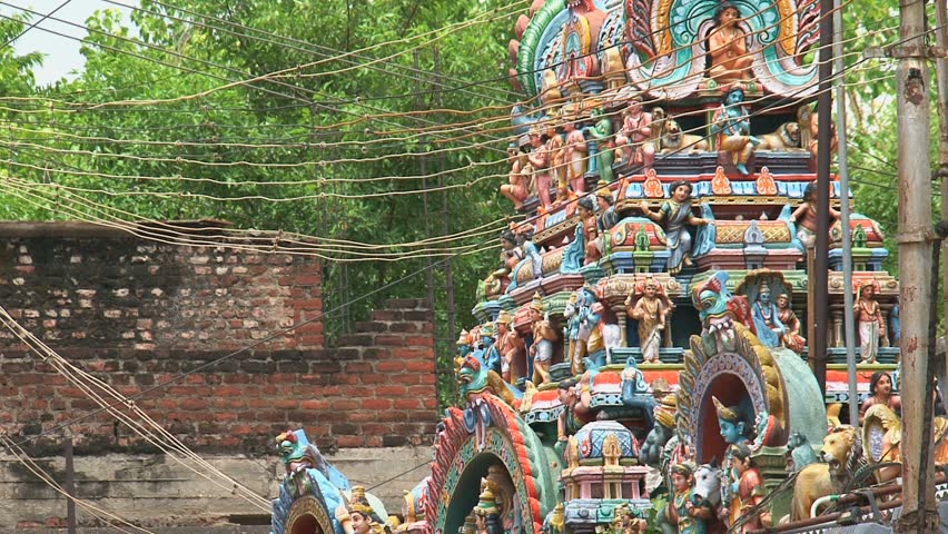 The Meenakshi Temple in Madurai, India