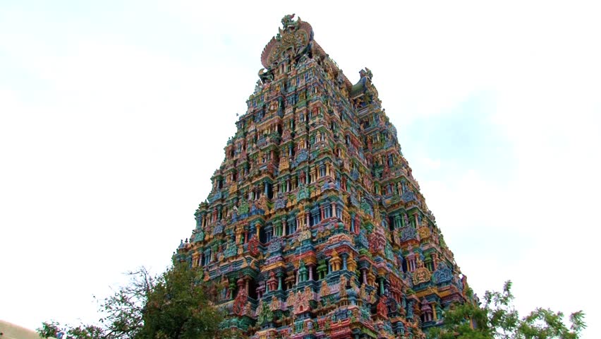 The Meenakshi Temple in Madurai, India
