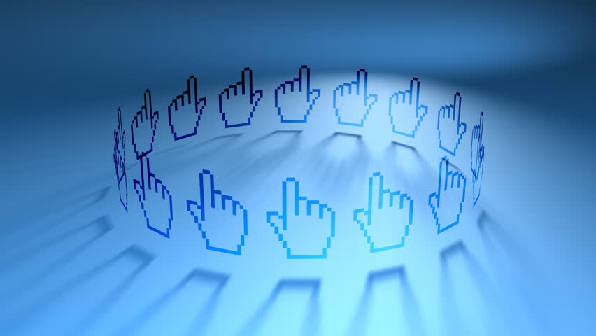 Finger Mouse Pointers HD Loop
