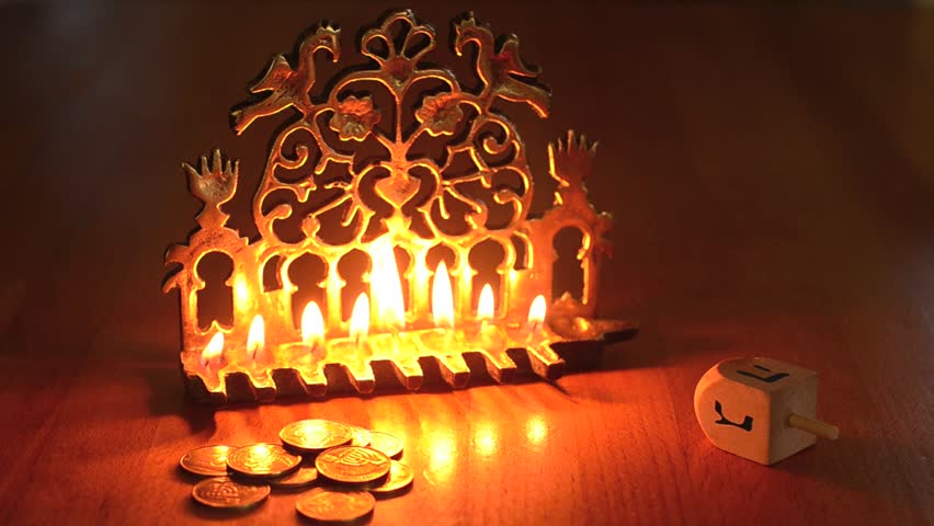 Hanukkiah- Jewish Holiday of Chanukah