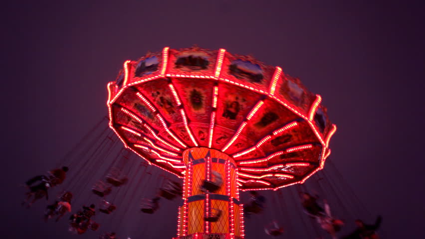 Carnival Swing Ride at Midway