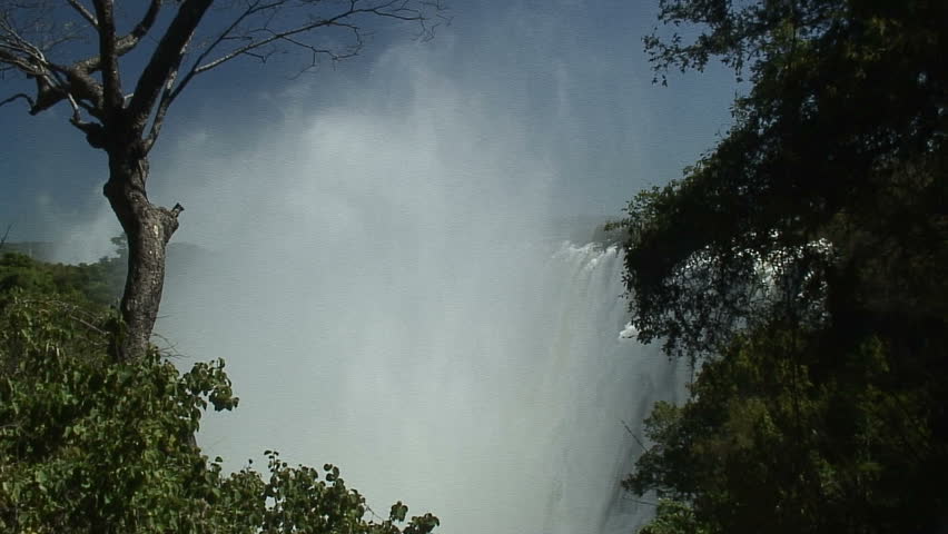 Zoom-In: Massive Strength of Victoria Falls