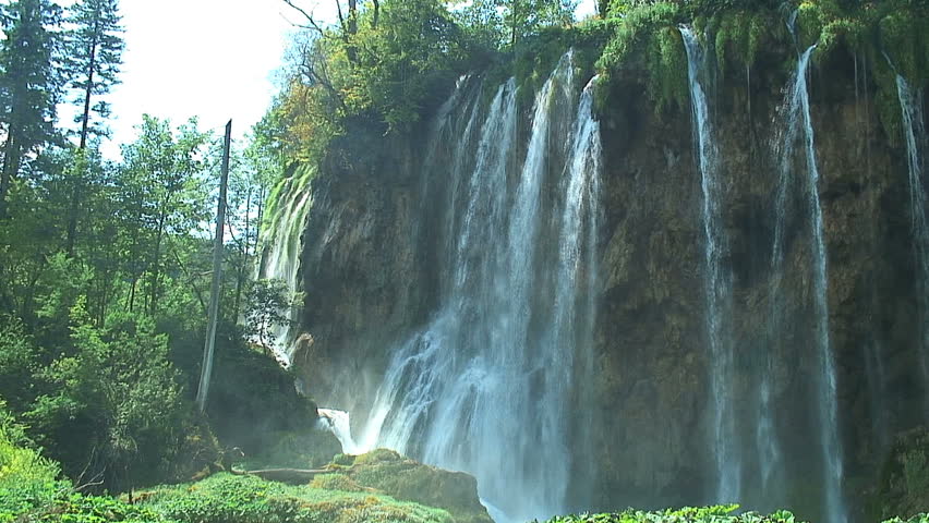 Pan: Waterfall to Swimming Fish, Croatia