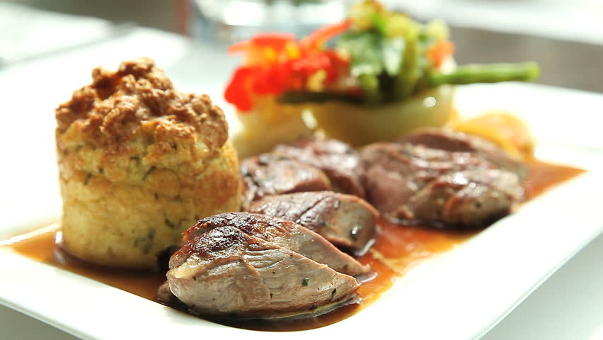 Lamb Filets & Vegetables