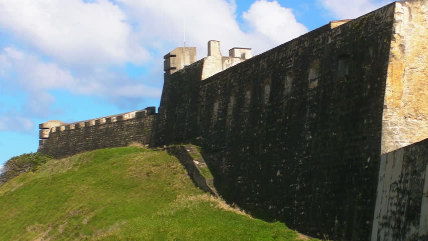 San Cristobal Castle north wall.