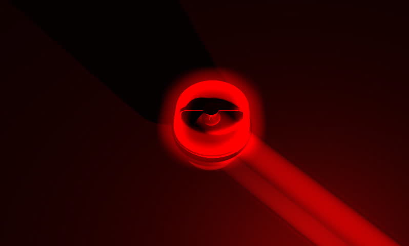 footage of an emergency alarm lamp