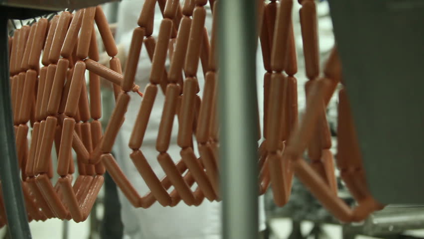 Production of sausage