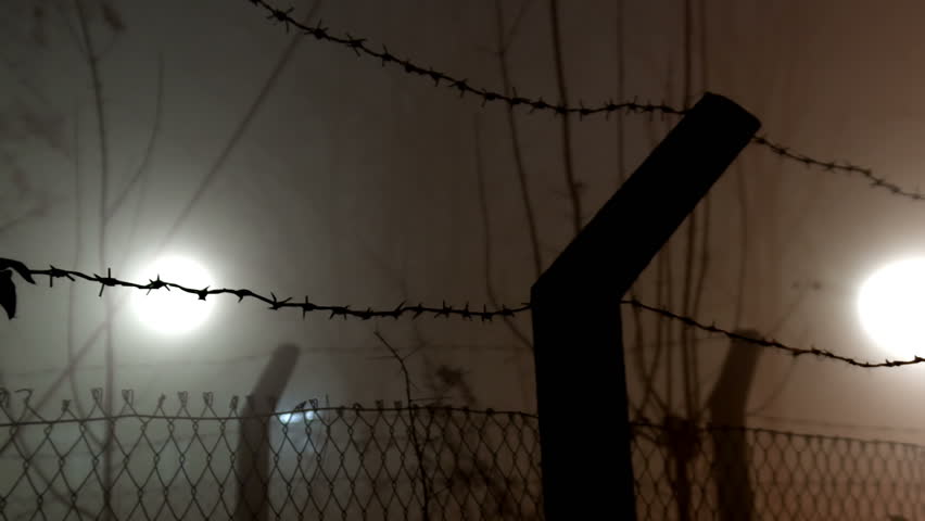 Barbed Wire Fence- Restricted Area