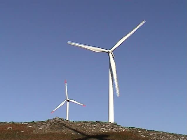 Wind power turbine generator in the mount