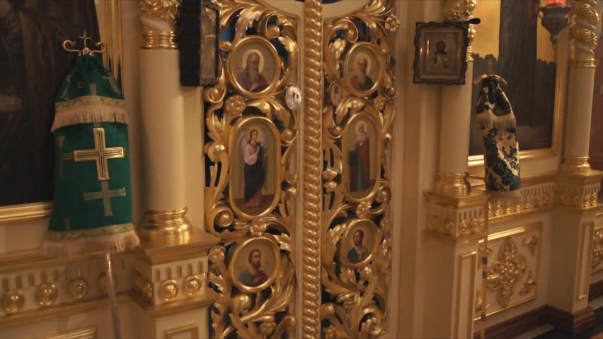 Russian Orthodox Church interior