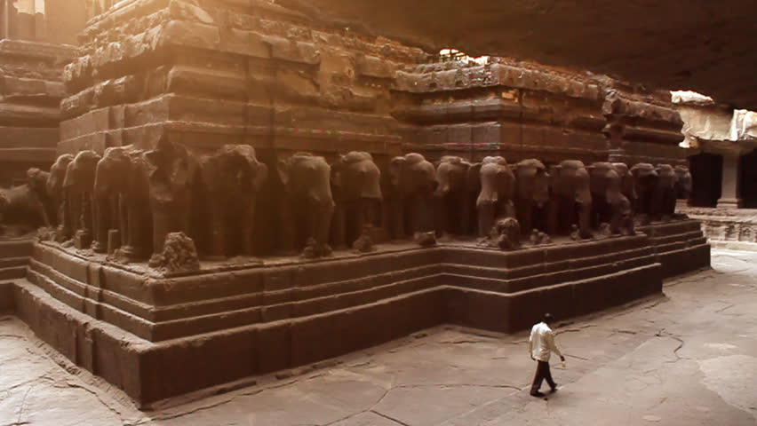 Fabulous Ellora Kailasanathar Temple at Ellora, Maharasthra, India II
