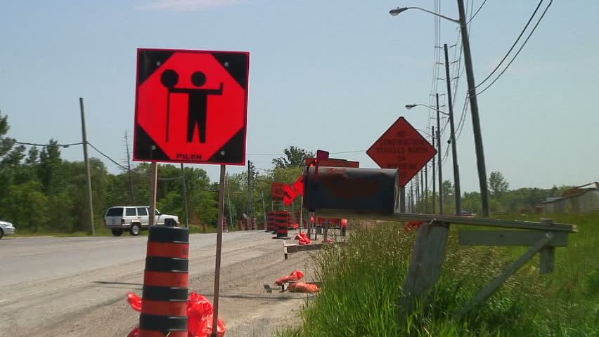 Construction on the road ahead.