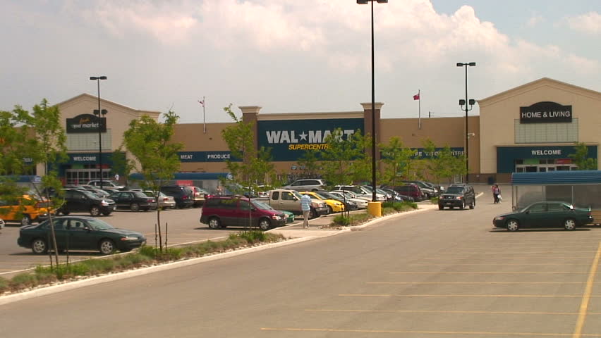 View of Walmart from the outside