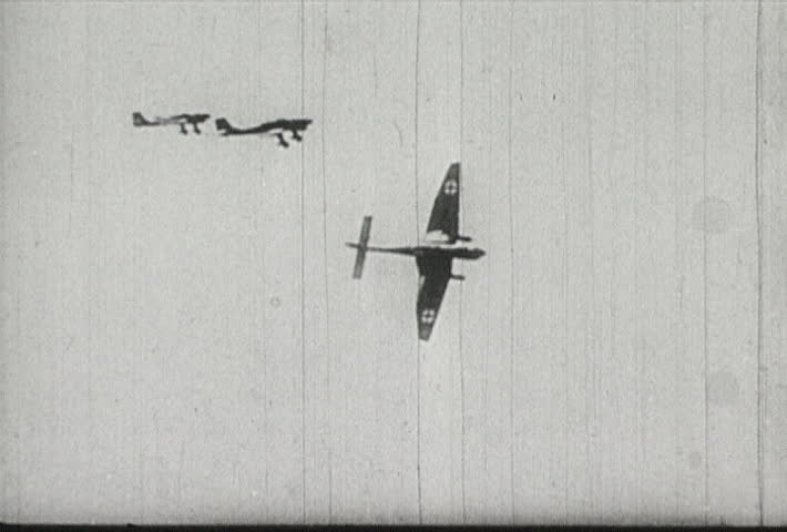 EUROPE - CIRCA 1942-1944: World War II, Nazi Dive Bombers Attack