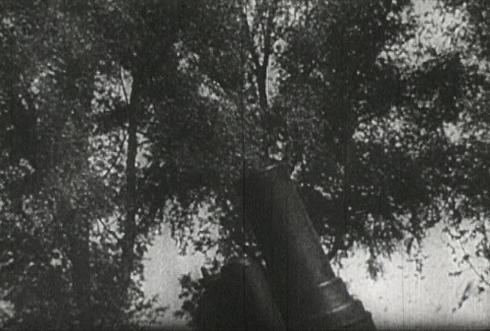 EUROPE - CIRCA 1942-1944: World War II, Town Explosions