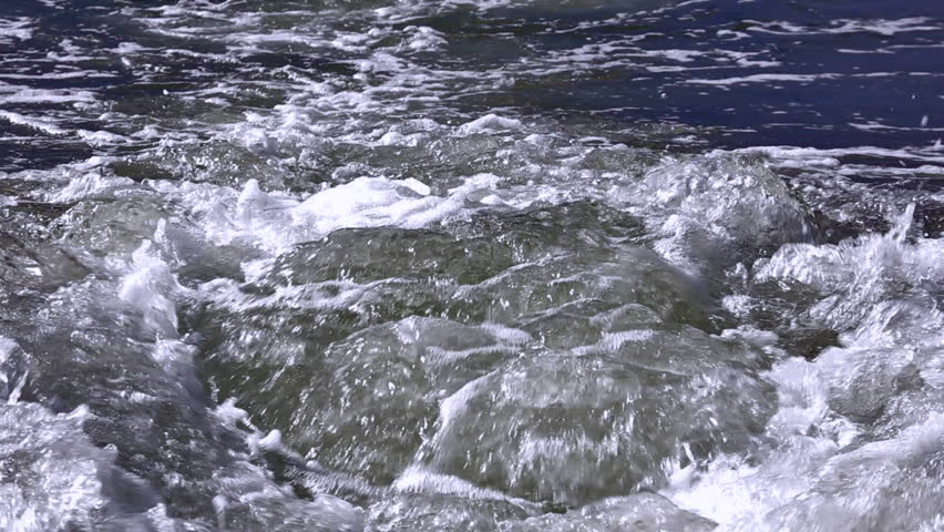 Torrent of water.