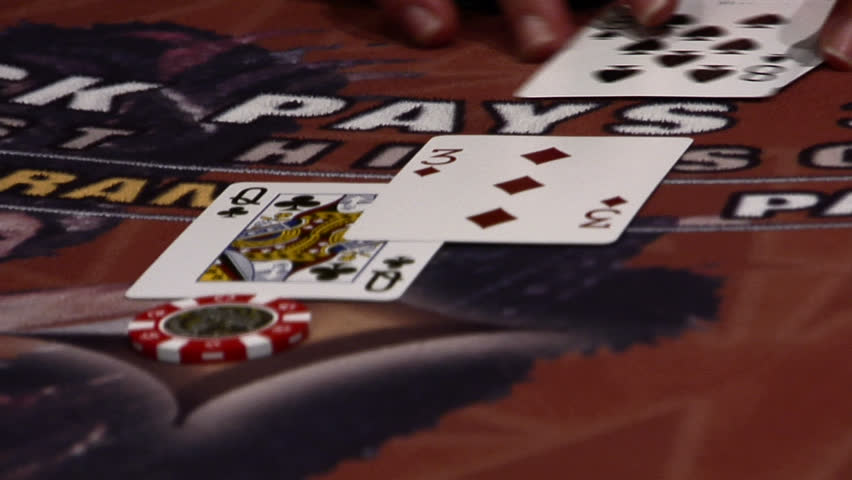 Blackjack player going bust