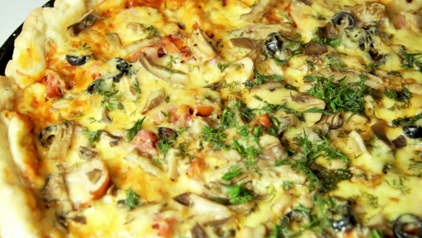 rotating pizza