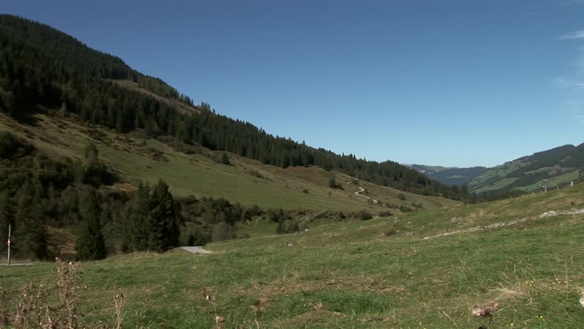 landscape in austria, alps