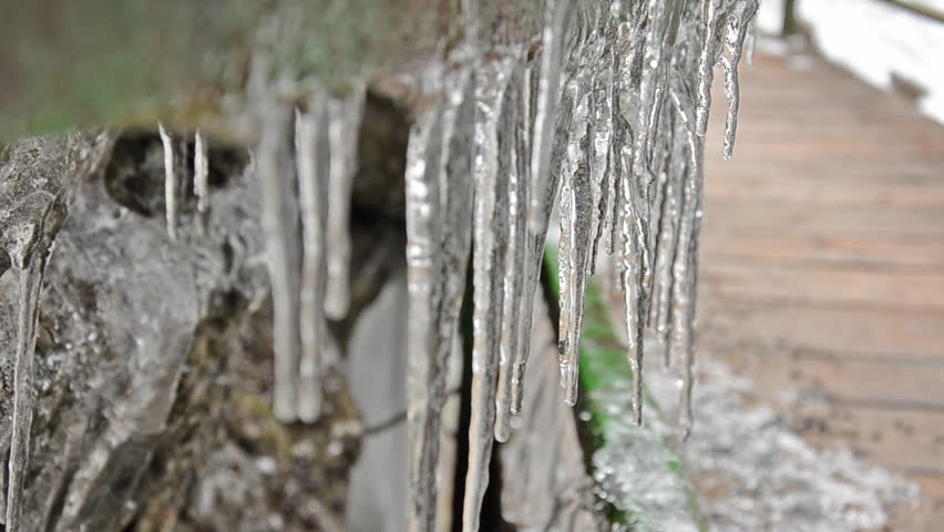 icicle in the alps