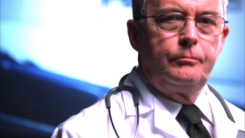 Closeup portrait of doctor